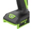 Дрель-шуруповерт аккумулятоный Greenworks DD560, 24V, б/щет, 30/60 Нм,13мм, Anti-kickback,2х2Ач,ЗУ,кор () 3708407VUC 9
