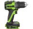 Дрель-шуруповерт аккумулятоный Greenworks DD560, 24V, б/щет, 30/60 Нм,13мм, Anti-kickback,1х2Ач,ЗУ,кор () 3708407VUA 7