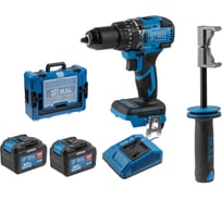 Аккумуляторная дрель-шуруповерт BULL SR 1806 R-series Xcase XLTpro бесщеточный, Ударный, 18 В, 80 Н*м, 2х6 А*ч 2329060