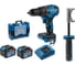 Аккумуляторная дрель-шуруповерт BULL SR 1806 R-series Xcase XLTpro бесщеточный, Ударный, 18 В, 80 Н*м, 2х6 А*ч 2329060 1