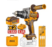 Бесщеточный ударный шуруповерт INGCO 20В, 166 Нм, б/щ (4) INDUSTRIAL CIDLI201668