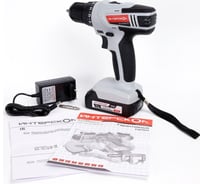 Аккумуляторная дрель-шуруп Интерскол ДА-10/18ЭР 35 Li-ion, экокейс, 2 аккумулятора, 2,0Ач, ЗУ 518.2.2.20