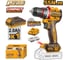 Бесщеточный шуруповерт INGCO 55Нм 20В, б/щ INDUSTRIAL CDLI205582 2