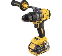 Дрель аккумуляторная Hanskonner б/щ 18В, 1BatterySystem, 80Нм, 2х4Ач, ЗУ 4А, кейс HCD2040C