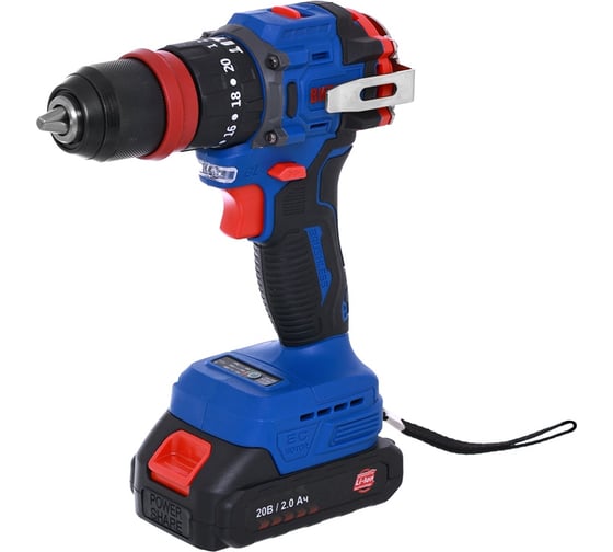 Дрель-шуруповерт аккумуляторная Витязь ДА-2020-У13М БСП 18012030К