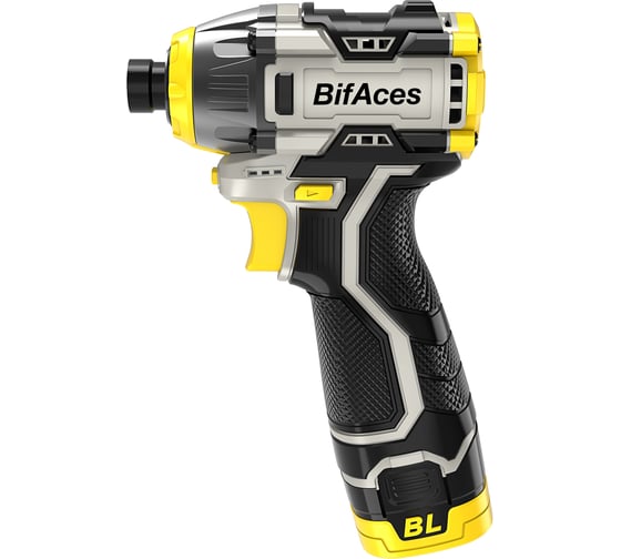 Винтовёрт аккумуляторный ударный BifAces Li-Ion, 2 акк., 1500-3500 об/мин, 16 В, DLIS-16-140A