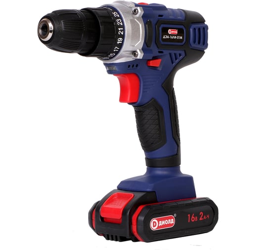 Аккумуляторная дрель-шуруповерт ДИОЛД ДЭА-16 ЛИ-01М 10022163