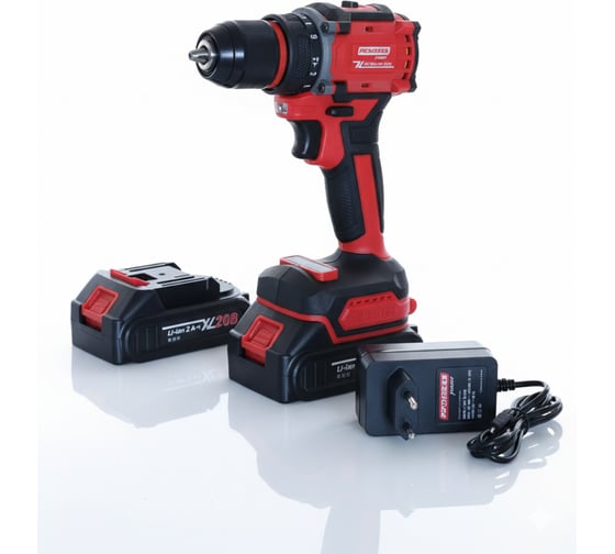 Аккумуляторная дрель-шуруповерт PROKRESSPOWER Li-ion 20V 2,0Ач CD-20/60 BL Xline 60Hm 2 АКБ + ЗУ Prokress power 00-00002303