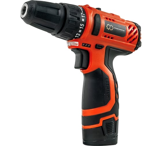 Аккумуляторная дрель/шуруповерт СМТ 12V. 20 N/m CMT-ZP12-02