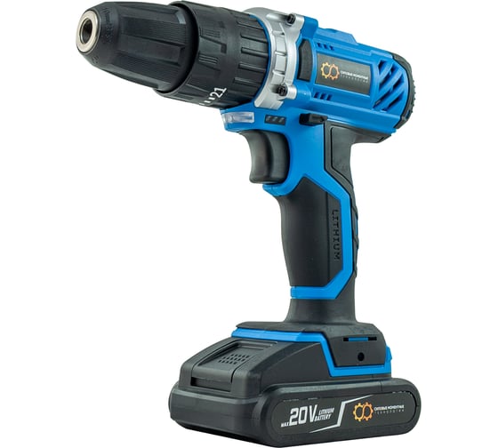 Аккумуляторная дрель/шуруповерт СМТ 20V. 35 N/m CMT-ZP18-01