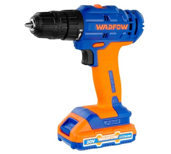 Шуруповерт аккумуляторный WADFOW 20В 35 Нм 5 WCDP511