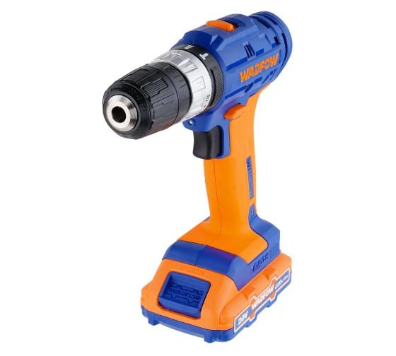 Шуруповерт аккумуляторный ударный WADFOW 20В 35 Нм 5 WCDP521