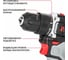 Дрель аккумуляторная бесщёточная P.I.T. X-DRIVER (12В, 35Нм, 10 мм, 2ск, 2 акб 2,0Ач, ЗУ, кейс) PBM12K-10B/2 3