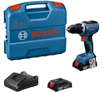 Дрель-шуруповерт аккумуляторная Bosch GSR 18V-65 2х2.0 Ач в кейсе 06019N3000