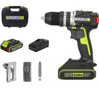 Аккумуляторная ударная дрель-шуруповерт WORX Professional WU369X