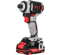 Винтоверт P.I.T. IMPACT аккум. бесщёточный (20В, 230Нм, 3ск, HEX 1/4, 2х2Ач,ЗУ,кейс) PSD20H-230A/2