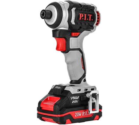 Винтоверт P.I.T. IMPACT аккум. бесщёточный (20В, 230Нм, 3ск, HEX 1/4, 2х2Ач,ЗУ,кейс) PSD20H-230A/2