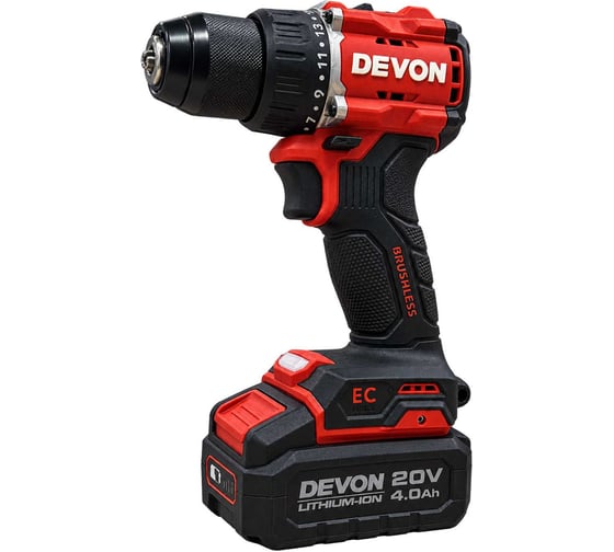 Аккумуляторный шуруповерт DEVON без аккумулятора и ЗУ 5218-Li-20