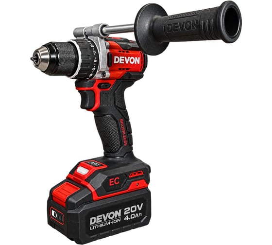Аккумуляторный шуруповерт DEVON без аккумулятора и ЗУ 5220-Li-20