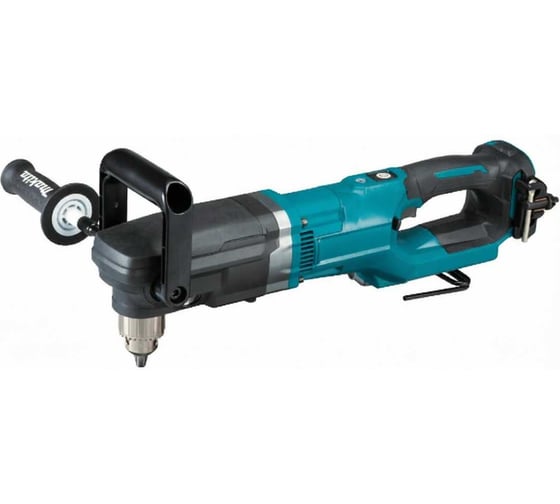 Дрель угловая аккумуляторная Makita XGT 40V BL, БЗП 13 мм, 0-400/1500об/мин, ADT, XPT, подсветка, плавный пуск. DA001GZ
