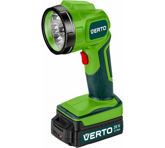 Аккумуляторная дрель-шуруповерт VERTO + фонарь VERTO 50G293