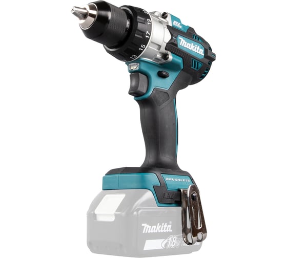 Аккумуляторная бесщеточная дрель-шуруповерт Makita DDF486Z