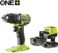 Дрель-шуруповерт Ryobi 18В RPD18BL1-2C42S 5133006138