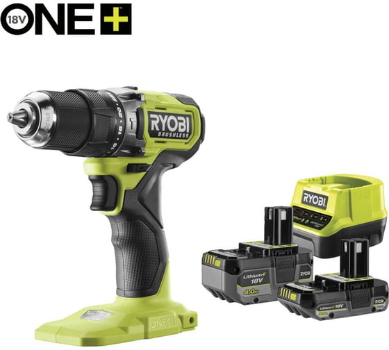 Дрель-шуруповерт Ryobi 18В RPD18BL1-2C42S 5133006138