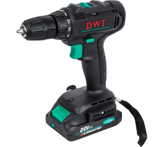 Аккумуляторная дрель-шуруповерт DWT ABSP-20 NF-2