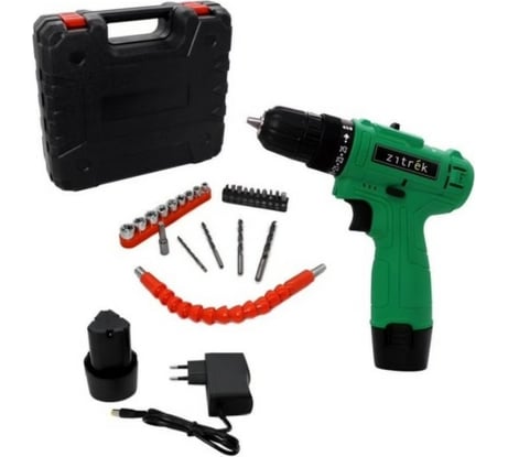 Аккумуляторная дрель-шуруповерт Zitrek Green 12-Li-ion Max 063-4043