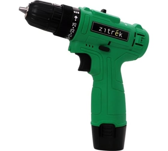 Аккумуляторная дрель-шуруповерт Zitrek Green 12-Li-ion Max 063-4043