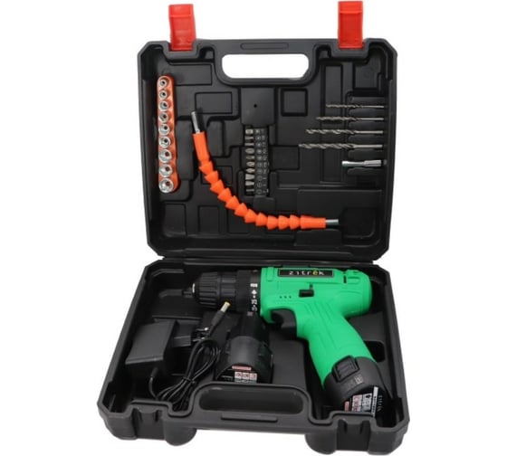 Аккумуляторная дрель-шуруповерт Zitrek Green 12-Li-ion Max 063-4043