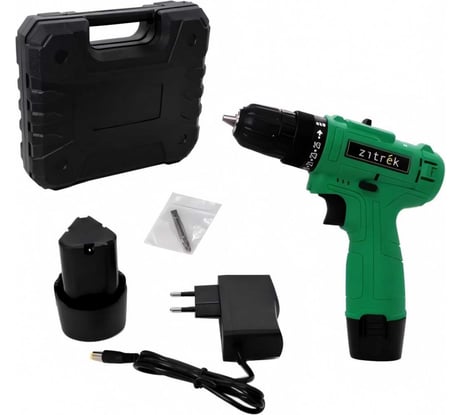 Аккумуляторная дрель-шуруповерт Zitrek Green 12-Li-ion Plus 063-4042