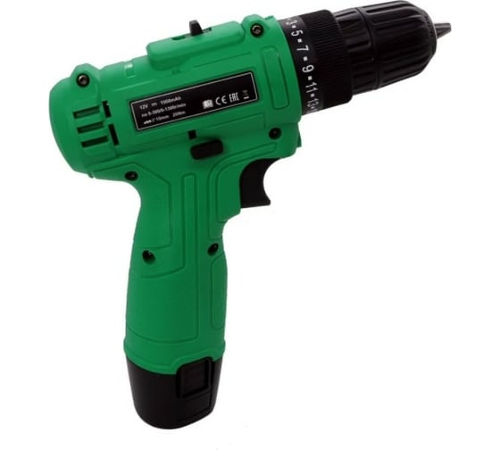 Аккумуляторная дрель-шуруповерт Zitrek Green 12-Li-ion 063-4041