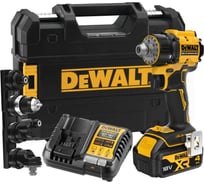 Аккумуляторная дрель-шуруповерт Dewalt DCD803M1T, 18 В, 1650 об/мин, с комплектом насадок, АКБ 4 Ач и ЗУ, в кейсе TSTAK DCD803M1T-QW