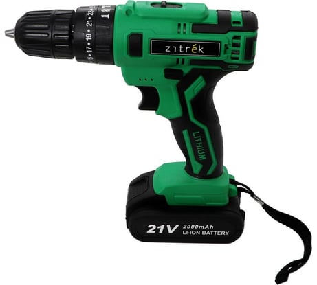 Аккумуляторная ударная дрель-шуруповерт Zitrek Green Impact 063-4044