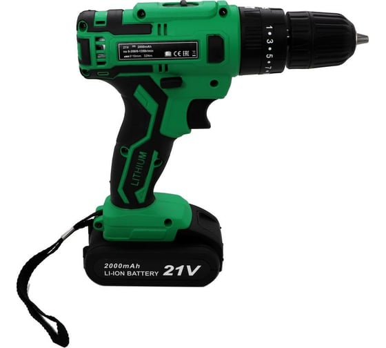 Аккумуляторная ударная дрель-шуруповерт Zitrek Green Impact 063-4044
