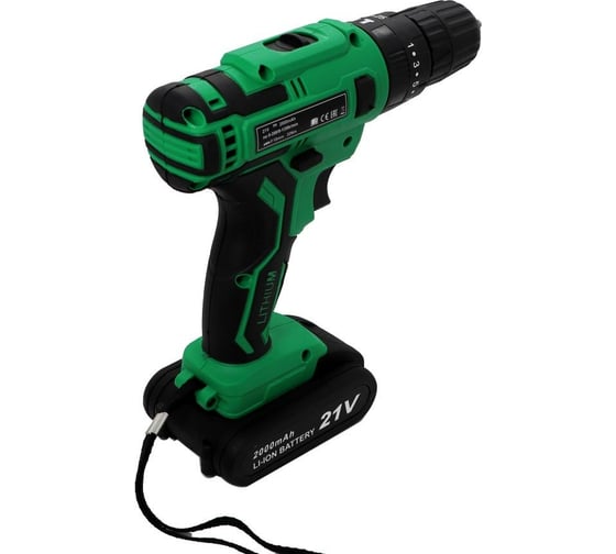 Аккумуляторная ударная дрель-шуруповерт Zitrek Green Impact 063-4044