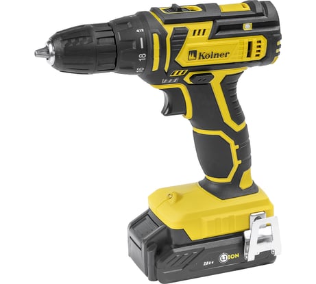 Аккумуляторная дрель-шуруповерт Kolner 16 Вольт 8020100453