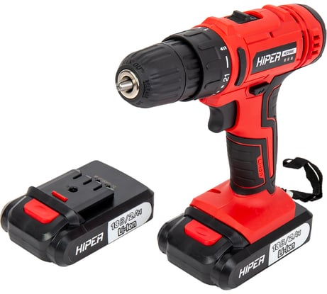 Аккумуляторная дрель-шуруповерт HIPER HCD18BC