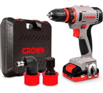 Аккумуляторная дрель-шуруповерт Crown CT21081HQ-2 BMC