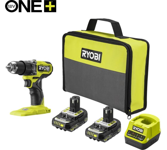 Дрель-шуруповерт Ryobi 18В RDD18C1-220S 5133006519