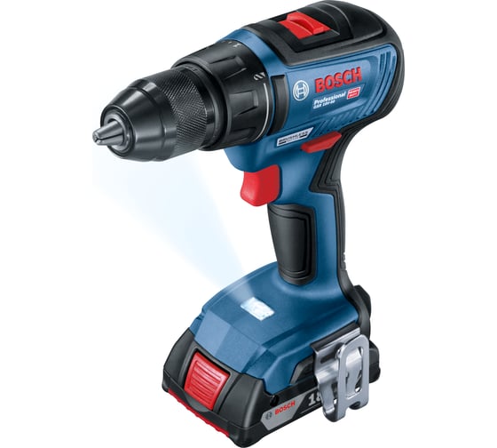 Аккумуляторный шуруповерт Bosch GSR 18V-50 2х2.0 Ач, зарядное устройство GAL18 06019H5000