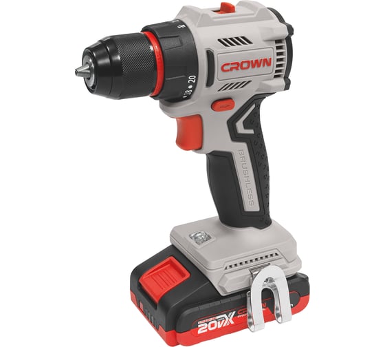 Дрель-шуруповерт аккумуляторная CROWN CT21131HMX