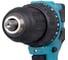 Дрель-шуруповерт аккумуляторная ударная Makita LXT 18 В, бесщеточная, XPT, патрон 13 мм, 50/27 Нм, 2x3.0 Ач, аккумуляторы и зарядное устройство DC18WC, Makpac 2 DHP490F003 6