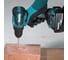 Дрель-шуруповерт аккумуляторная ударная Makita LXT 18 В, бесщеточная, XPT, патрон 13 мм, 50/27 Нм, 2x3.0 Ач, аккумуляторы и зарядное устройство DC18WC, Makpac 2 DHP490F003 8