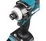 Шуруповерт аккумуляторный ударный Makita XGT 40 В, бесщеточный, 1/4", 230 Нм, 4 режима удара, T-режим, 2x2.5 Ач, аккумуляторы и быстрое зарядное устройство, Makpac 2 TD004GD201 3