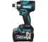 Шуруповерт аккумуляторный ударный Makita XGT 40 В, бесщеточный, 1/4", 230 Нм, 4 режима удара, T-режим, 2x2.5 Ач, аккумуляторы и быстрое зарядное устройство, Makpac 2 TD004GD201 7