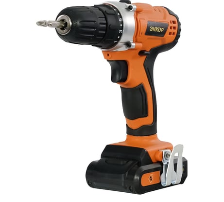 Аккумуляторная дрель-шуруповерт Энкор ДША-20Л2 50035
