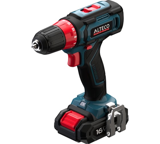 Аккумуляторная дрель шуруповёрт ALTECO CD 16-30 95730
